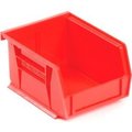 Akro-Mils Hang & Stack Storage Bin, Red, 24 PK 30210 RED